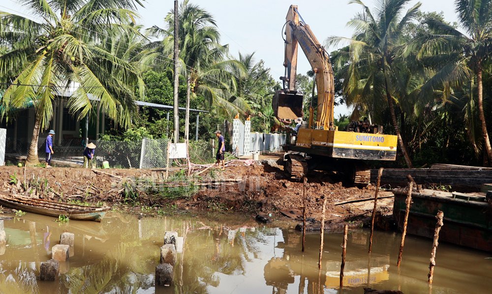 Cầu Kè triển khai xây dựng 54 công trình hạ tầng nông thôn